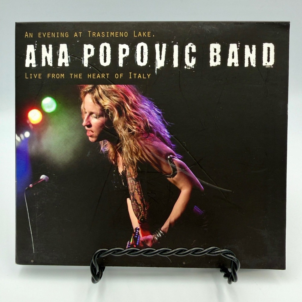Ana Popovic Band Live from the Heart of Italy CD Evening at Trasimeno Lake 2010